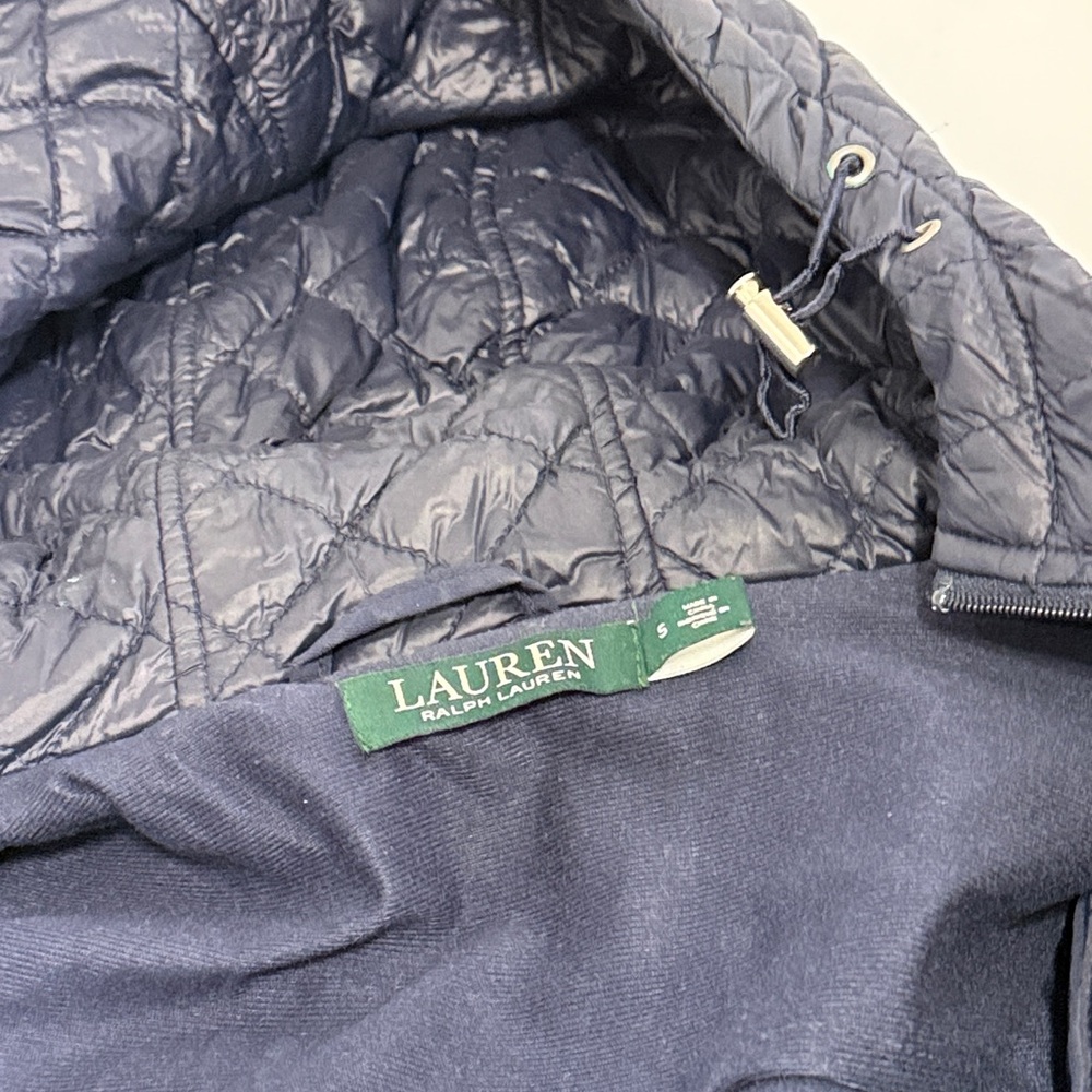 Ralph Lauren Dark Blue Hooded Ski Jacket Excellent Condition - Picture 11 of 11